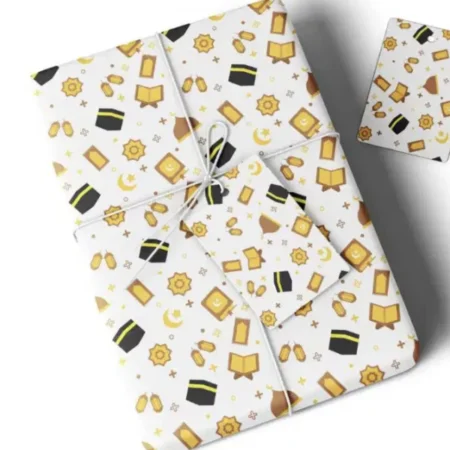 Kaaba Design Gift Wrap